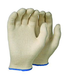 GLOVE 100 COTTON STRING;13 GAUGE BLUE OE - Latex, Supported